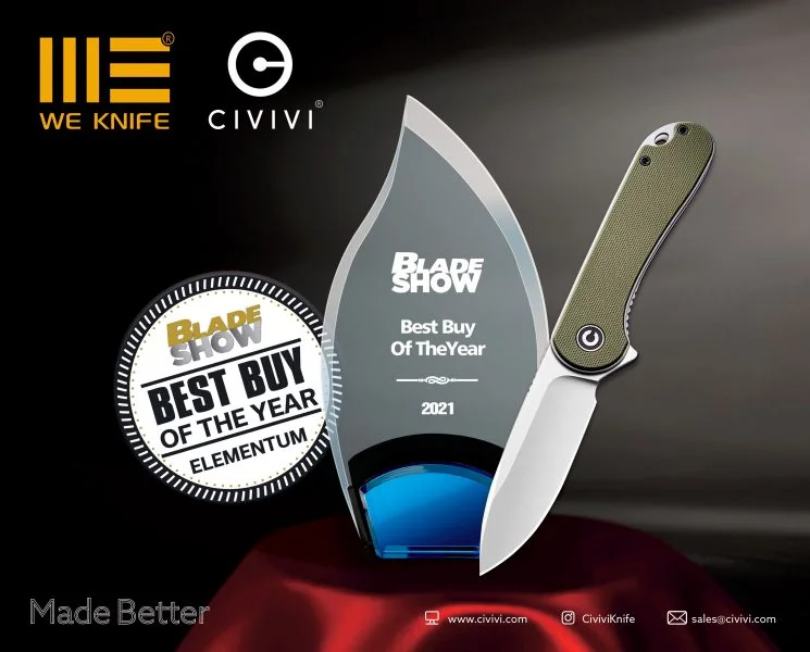 Couteau pliant Civivi Elementum au Blade Show