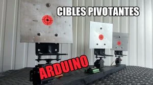 Tir et arduino : cibles pivotantes automatiques