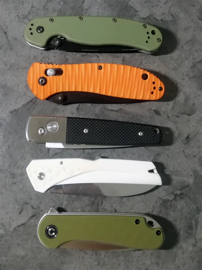 Comparatif couteaux pliants