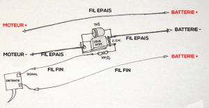 Schéma de câblage du MOSFET