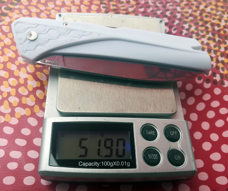 Couteau kiana : 52 grammes sur la balance !