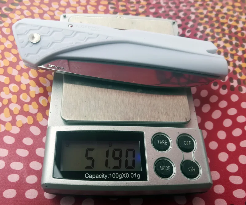 Couteau kiana : 52 grammes sur la balance !