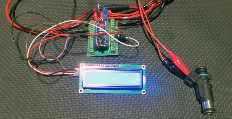 Testeur d'injecteurs Arduino version 2 avec écran