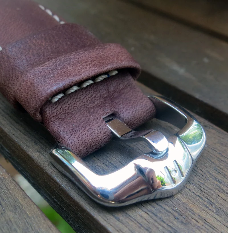Le bracelet étanche Hirsch Mariner sur ma montre de plongée Seiko SKX007