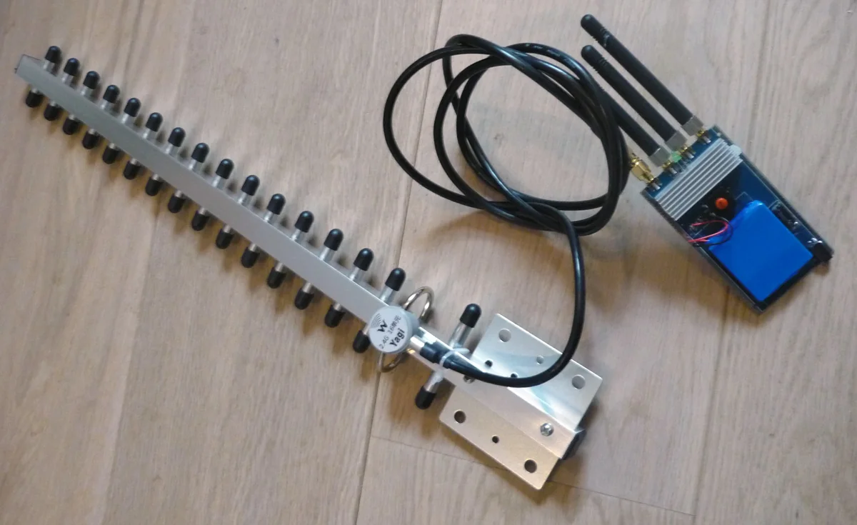 Antenne Wifi Yagi pour brouilleur de portable