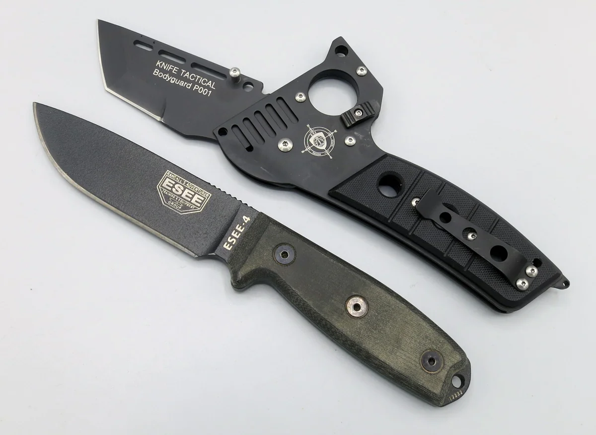 Comparatif entre le ESEE 4 et le P001