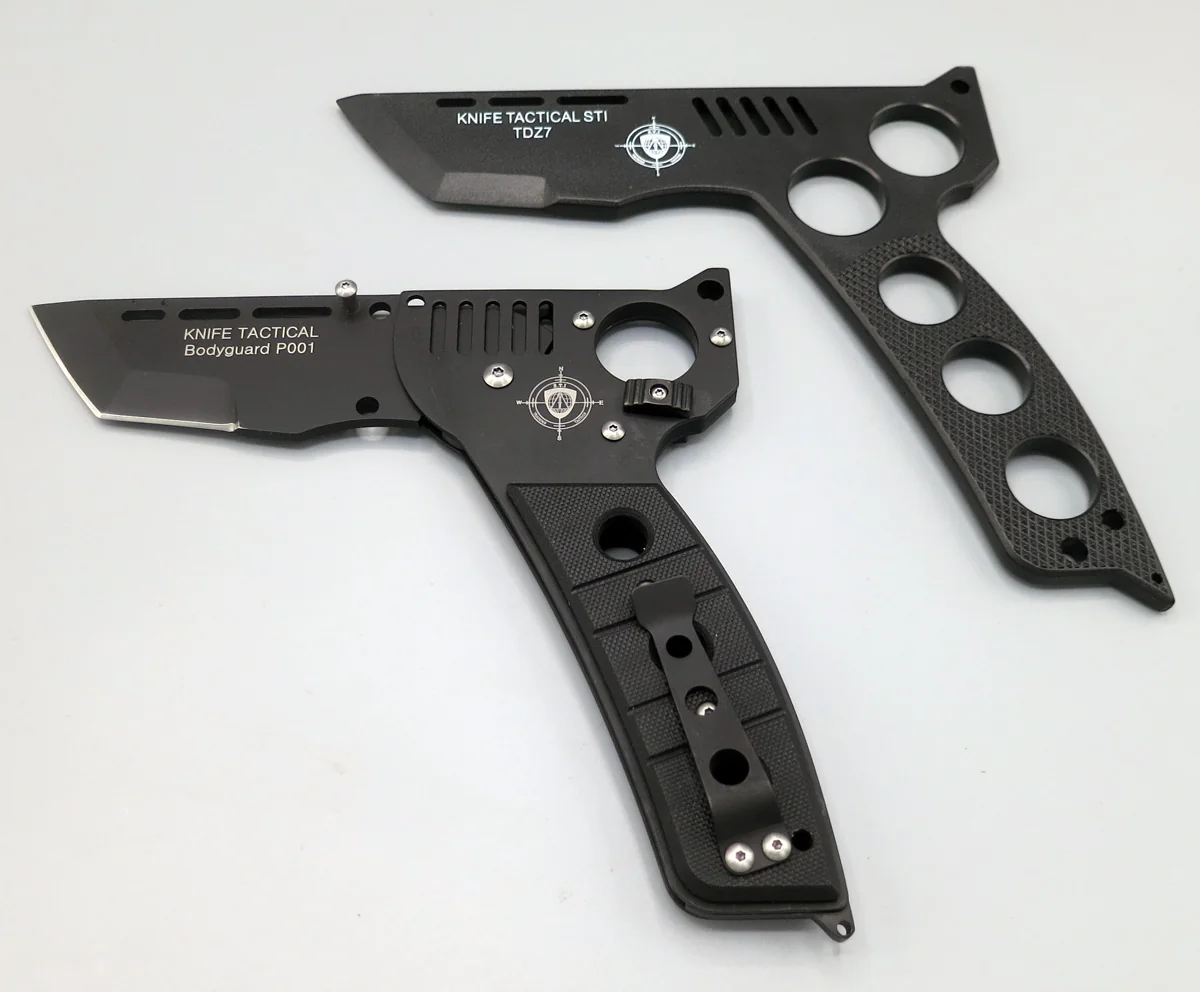 Outil de défense TDZ7 et couteau P001