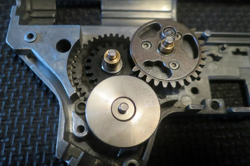 Engrenages Hi-Speed dans la gearbox renforcée