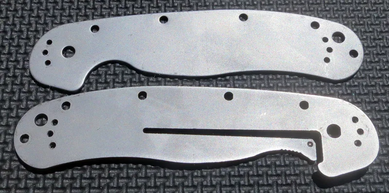 Les platines poncées