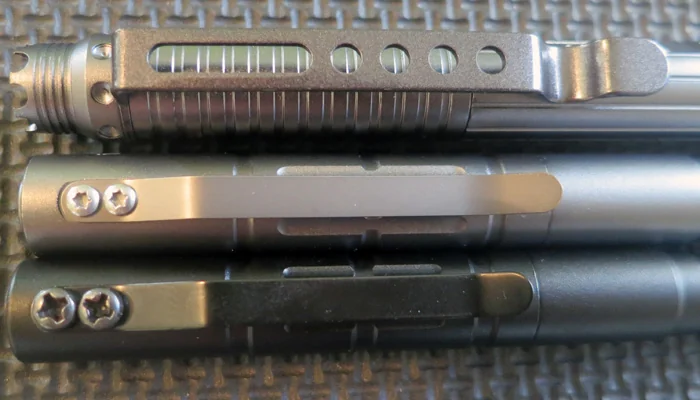 Clips des stylos tactiques